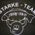 Stickerei Stickpunkt Starke-Team
